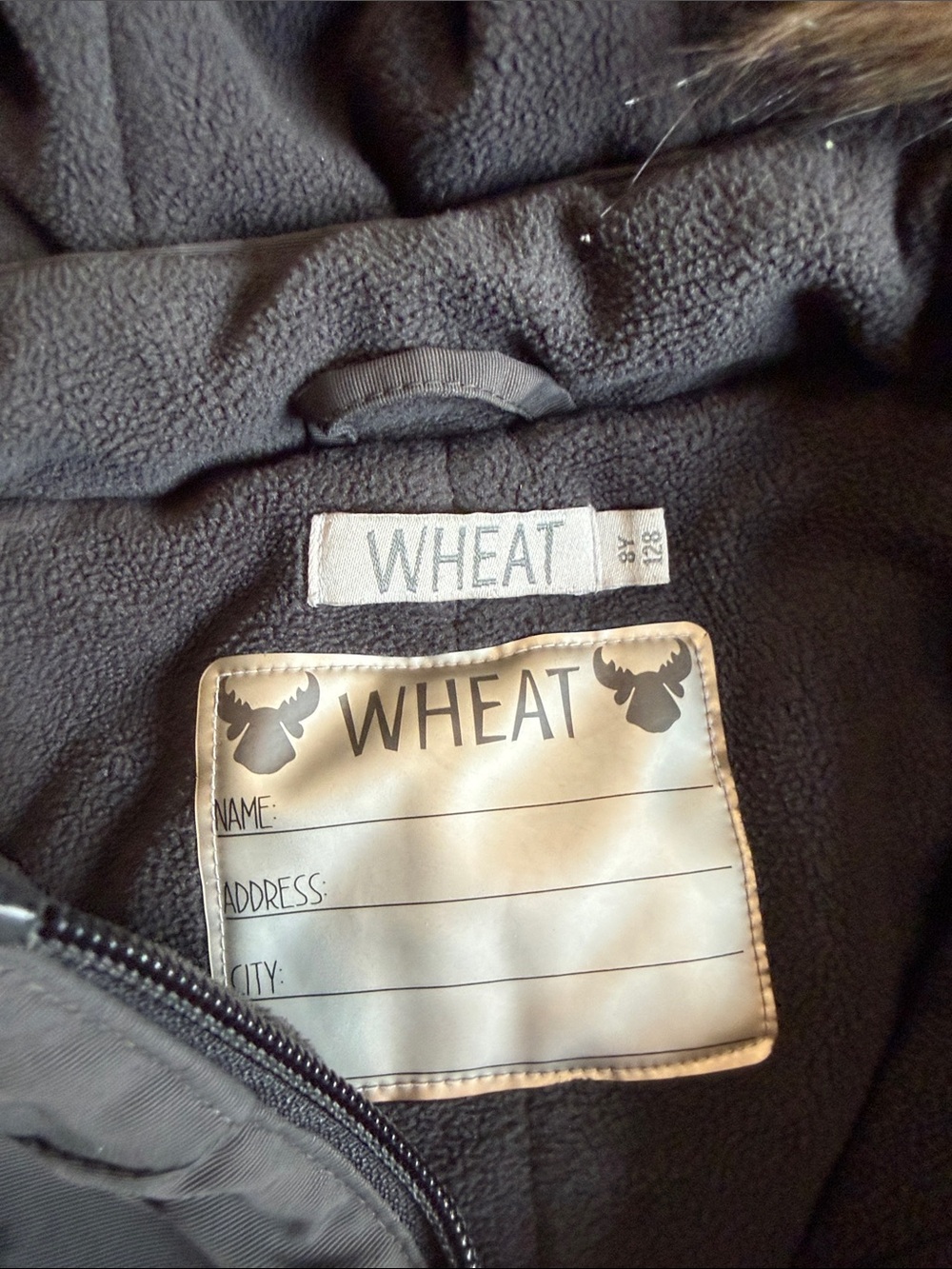 Kids Gray Winter Insulated Hooded One-Piece Snow Suit - Picture 2 of 12